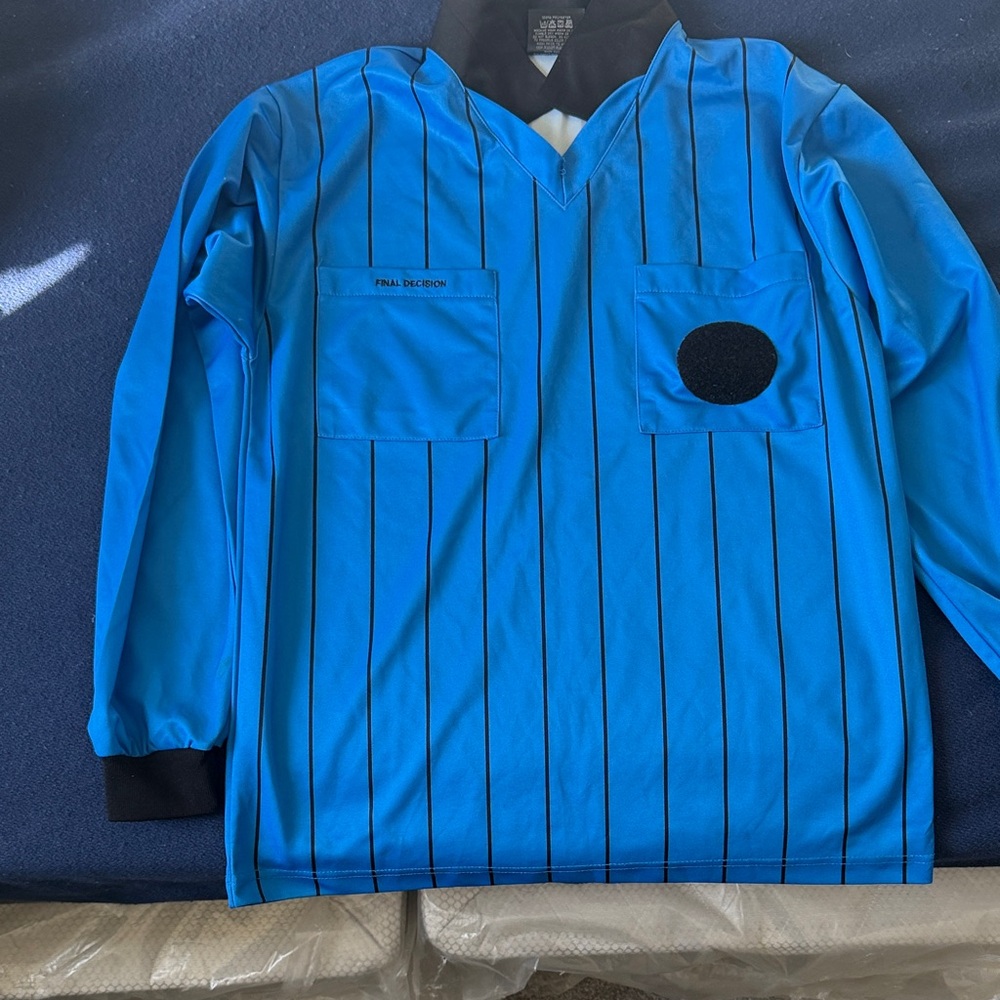 Blue Striped Men's Jersey